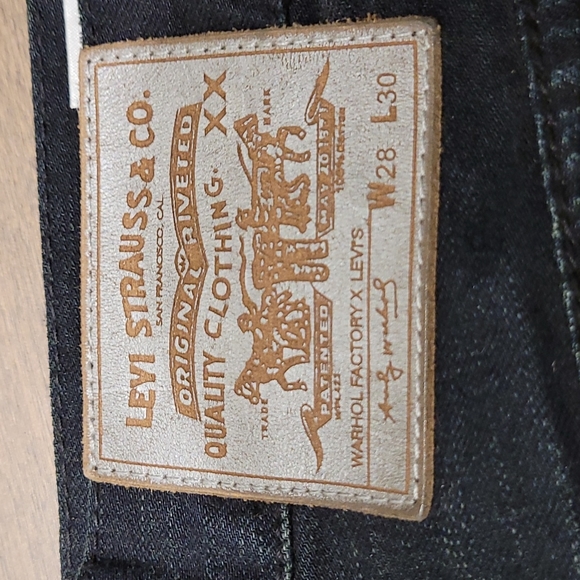 Andy Warhol Factory x Levi's Jeans Collector's Limited Production - Picture 3 of 11